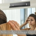 thumbnail image 3 of Hair Extension Hanger, Acrylic Lightweight Display Holder With Dual Locking Suction Cups, Space Saving Design, Wide Application, 3 of 8