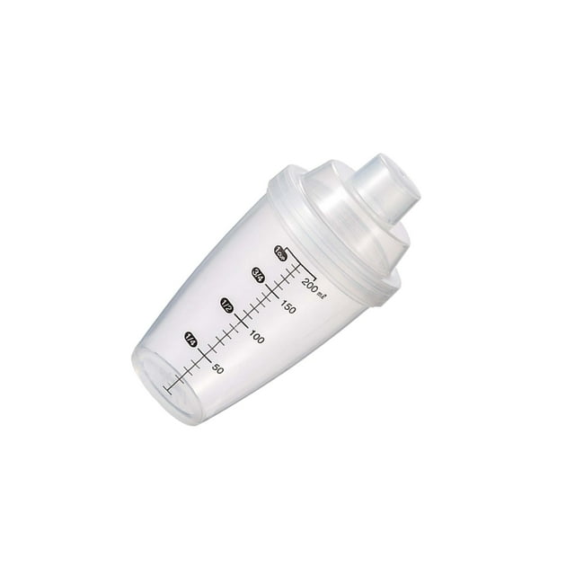 Transemion Protein Shaker Bottle Water Cup With Scale Premium Mixing Bottle Consistency Sports Blender Cup For Protein Mixes 200ml