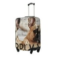 thumbnail image 2 of Daiia Cute Bulldogs Apply Luggage Cover, Thickened Washable Travel Luggage Covers, Elastic Unique Baggage Covers for 18-20 inch Luggage-Small, 2 of 9