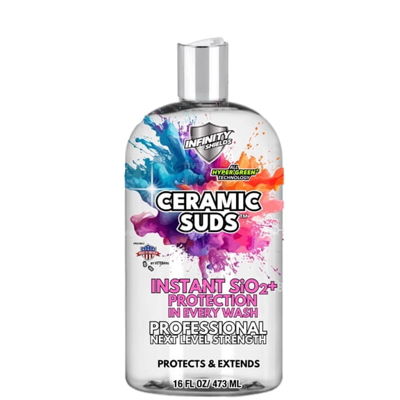 Ceramic Suds - SiO₂ Ceramic Car Wash - 16 oz - Bubble Gum Scent