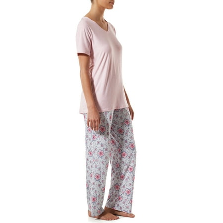 intimates jaclyn pajama pants neck sleeve short