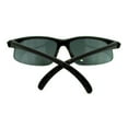thumbnail image 3 of Mens Sunglasses with Bifocal Reading Lens Half Rim Sports Fashion Black +2.5, 3 of 4