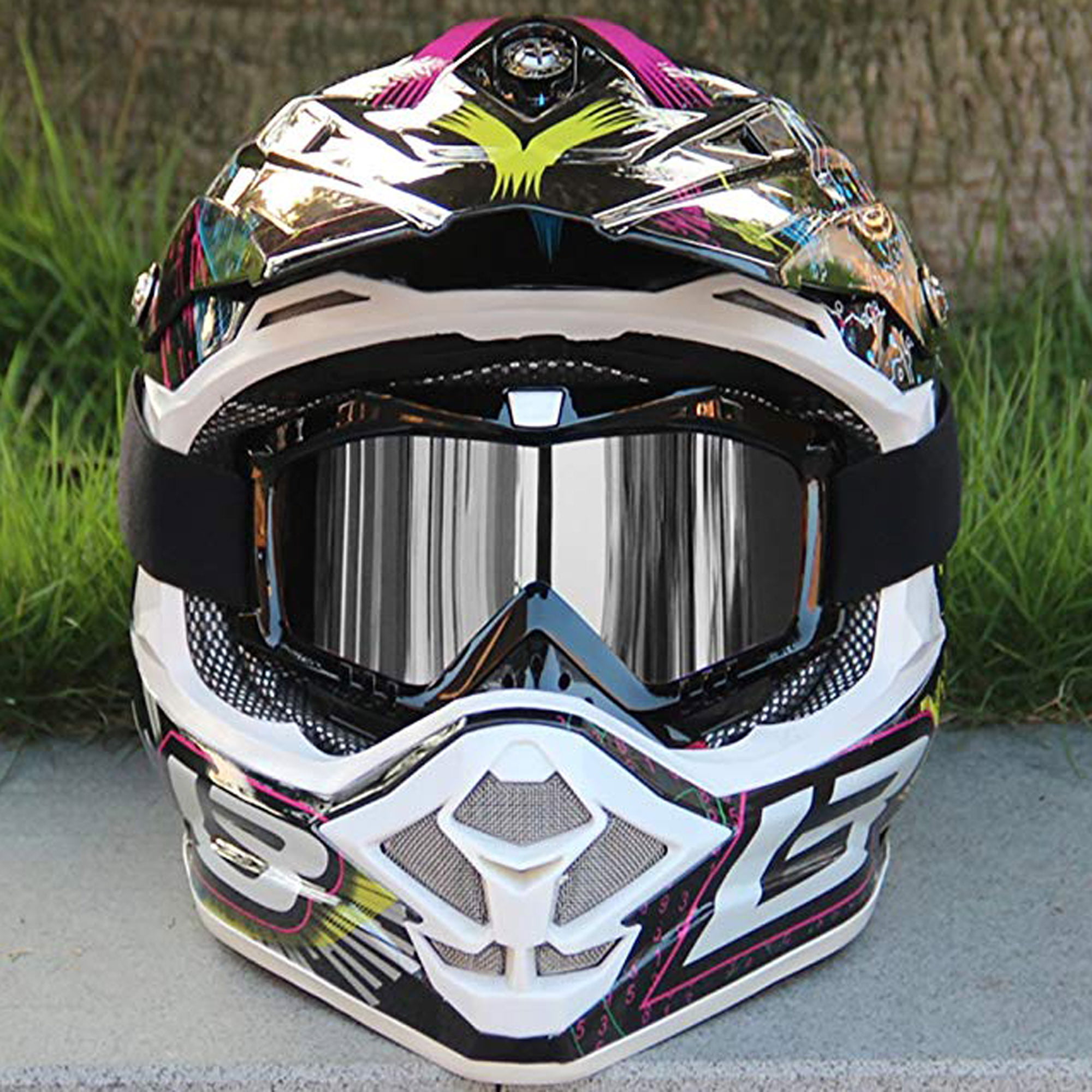 LELINTA Adult Motorcycle Motocross Goggles ATV Racing Goggles Dirt 