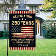 thumbnail image 5 of 4pcs 250th Anniversary Flag Celebrating 250 Years Anniversary Flags Retro 1776-2026 Patriotic Flags for Outdoor Lawn Garden Decor Doubleside Linen, 5 of 5
