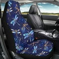 thumbnail image 4 of Jeiento Dragonfly Car Seat Covers Front Seats Only Car Seat Protectors Covers for Women Girl Automobile Driver Seat Covers High Back Seat Cushion Covers Decor Accessory Fit for Most Vehicles 1 Pcs, 4 of 6