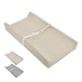 thumbnail image 1 of Cambiador Huggynest de piel vegana impermeable, color topo, 31 x 16 cm, 1 of 7