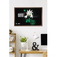 thumbnail image 2 of DC X Sonic The Hedgehog - Silver The Light In The Dark Wall Poster, 22.375" x 34" Framed, 2 of 5