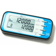 Ozeri 4x3runner Pocket 3D Pedometer and Activity Tracker with Dual Walking and Running Mode Technology