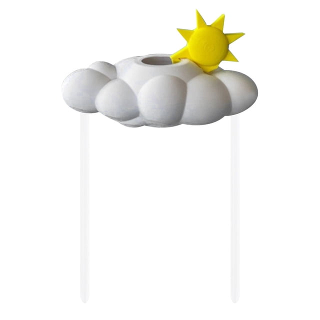 Moyic Gota de goteo, accesorios para plantas bonitos y a la moda, regalo para amantes de las plantas, regalos de plantas Jardín y Patio nubes de sol