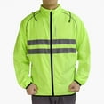 thumbnail image 6 of Men Women Cycling Jacket High Visibility Waterproof Bike Rain Coat - XL, 6 of 10