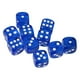 thumbnail image 4 of Juego de rol de dados de seis caras,Dados puntuales,Dados D6,jugando a los dados 5 piezas, 4 of 8