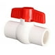 thumbnail image 2 of Válvula de bola de PVC con manija en T, válvula de cierre de agua, accesorio de tubería, accesorios de plomería para blanco 20mm, 2 of 9