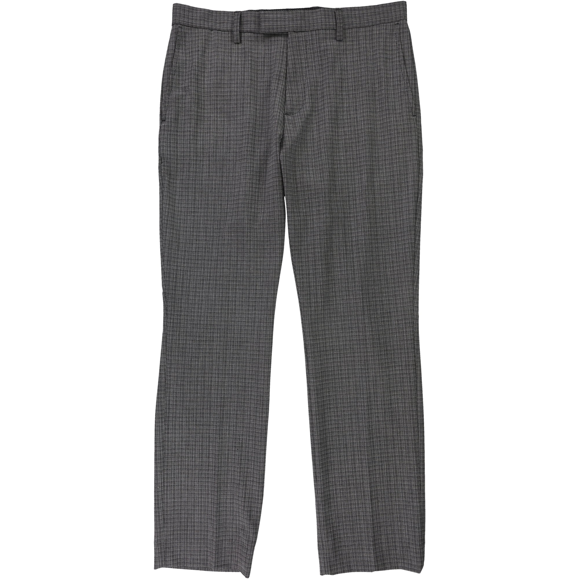 Banana Republic Mens Tailored Performance Casual Trouser Pants, Grey