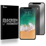 Fit For iPhone 13 Plus [2-Pack BISEN] Mirror reflective Screen Protector, Anti-Scratch, Anti-Shock