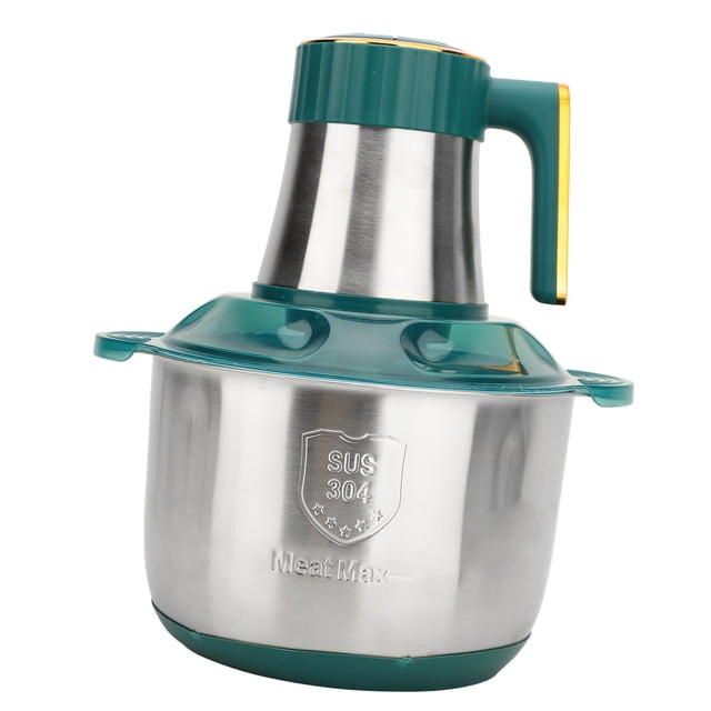 500W Electric Food Processor 5L Stainless Steel Large Capacity Multifunctional with Easy Cleaning for Home Kitchen