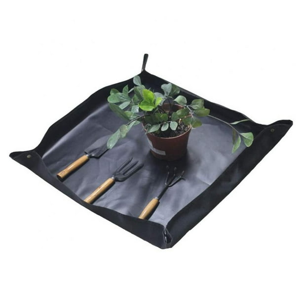 Plant Repotting Mat Tidy Square Portable Indoor Gardening Mat Foldable