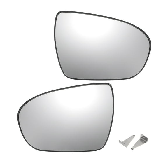 Unique Bargains 1 Pcs Pair Left Right Side Rearview Mirror Glass Replacement Heated with Back Fit for Kia Optima 2011-2015