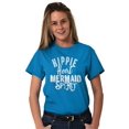 thumbnail image 3 of Cute Hippie Heart Mermaid Sprit Women's Graphic T Shirt Tees Brisco Brands M, 3 of 6