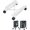 White, variant on Adjustable PC Stand for Floor(400-510mm D, 160-300mm W), PC Tower Stand with 4 Caster Wheels, Ventilated Under Desk CPU Cart Holder for Office, Gamers, White