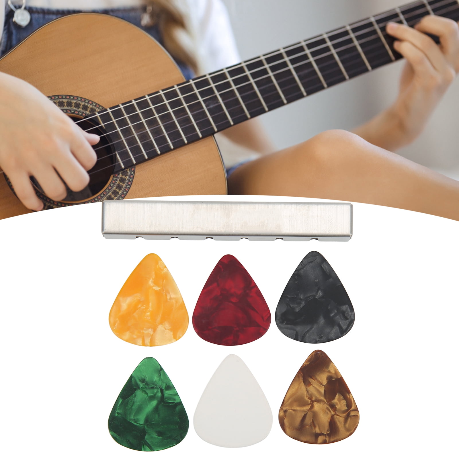 Octpeak Guitar String Damper,6 String Guitar Mute,Guitar Mute 6 String