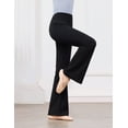 thumbnail image 3 of Daydance Flare Yoga Pants for Girls Soft High Waist Bootcut Pants Workout Leggings, 3 of 7