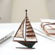 thumbnail image 3 of Barco De Vela De Bricolaje Modelo De Ensamblaje 3D Barco Victoria Juguete Decoración Para El Hogar 11.5X4X16CM Sunnimix Modelos de veleros, 3 of 7
