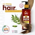 thumbnail image 5 of The Indie Earth Advanced Red Onion Shampoo 300Ml/10 Fl.Oz With 15+ Natural Ingredients Including Red Onion, Curry Leaf & Indian Alkanet Root, 5 of 5