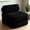 Black, variant on Ultra-Soft Corduroy Convertible Sofa Bed, 3-in-1 Multi-Functional Folding Sleeper Chair for Small Space, No Assembly Required, Beige