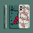thumbnail image 5 of Cute Hello K-Kitty Line Cat Phone Case For OPPO Realme 10 9 8 8I C30 C31 C33 C35 C55 GT NEO 2 3 5 NARZO 50 5G Case Funda Shell, 5 of 5