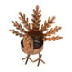 thumbnail image 2 of Thanksgiving Metal Turkey Tea Light Candle Decor Colorful Standing Sitting Turkey Fall Decoration Tabletop Centerpiece Home Dining Room, 2 of 6