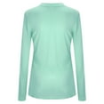 thumbnail image 7 of WTXUE T-Shirts Long Sleeve, Crew Neck Shirts for Women Color Top Quick-drying Solid Summer T-shirt T-Shirts Cover-Up for Women, 7 of 7