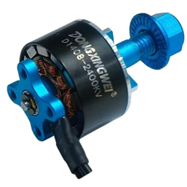 Motor RC sin escobillas,Motor RC sin escobillas para aviones de ala fija,Reemplazo del motor del avión modelo D1408,Motor sin escobillas profesional y fácil de instalar,Piezas de motor para