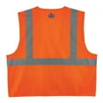 thumbnail image 2 of Ergodyne GloWearÂ® 8220Z Type R Class 2 Standard Mesh Vest, Orange, S/M, 2 of 4