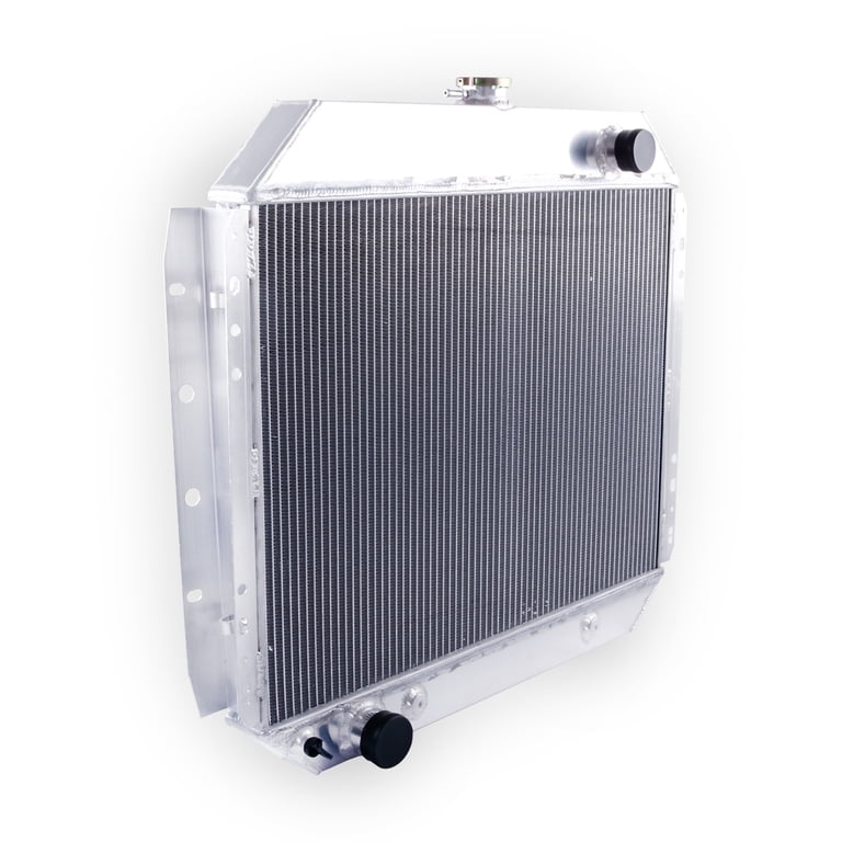 Jeep Radiator 4-Row Aluminum Radiator For Jeep CJ5 CJ7 With Chevy V8 ...