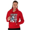 thumbnail image 4 of The Smurfs Cool Kanji Stay Hungry Unisex Plus Size Hoodie Brisco Brands 5X, 4 of 5