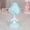 Blue DIY desk lamp (jade cinnamon dog) three-color lamp, variant on Kawaii Character Desk Lamp, Adjustable Color Light, USB Charging, for Bedroom & Decor