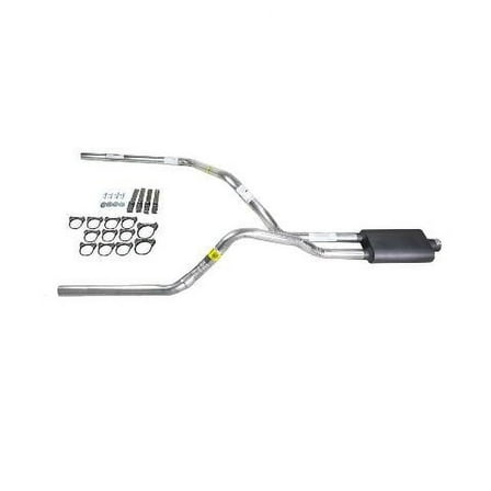 Tundra 00-07 dual exhaust 2.5 pipe Flowsound Muffler