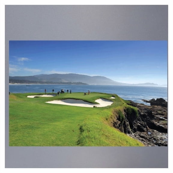 Wallhogs Ocean Green Glossy Wall Mural
