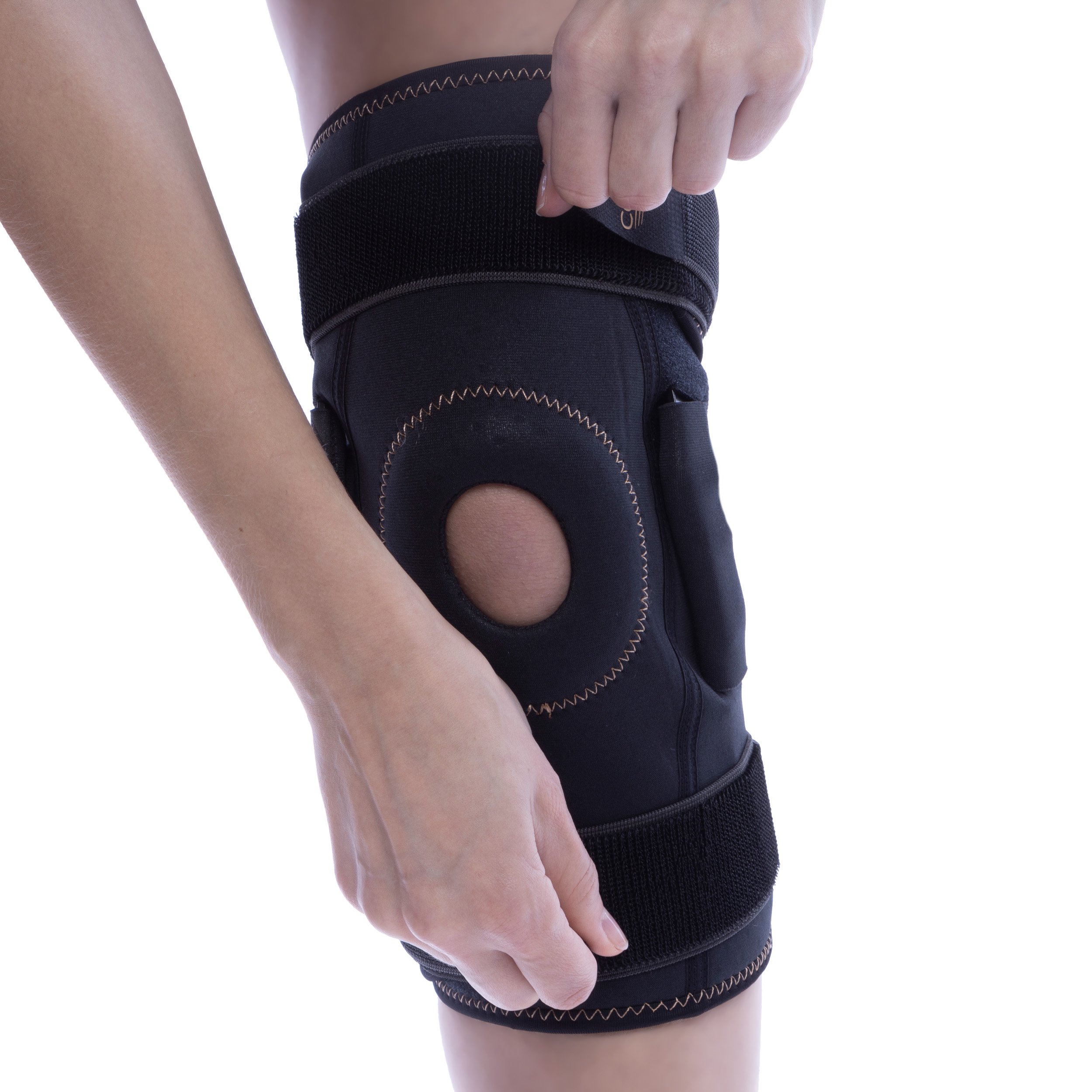 Copper Fit Natural Motion Knee Brace with X-Pivot Hinge photo 4