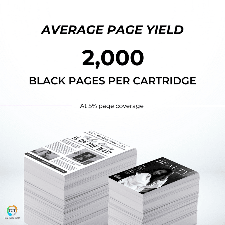 406046 Toner, 2,000 Page-Yield, Black 406046 Toner, 2,000 Page-Yield, Black