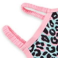 thumbnail image 4 of Harry Bear Girls Animal Print Tankini Blue Sizes 4-14, 4 of 7