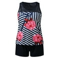 thumbnail image 6 of BJUTIR Womens Swimsuits Tankini Swimsuits For With Shorts Two Piece Bathing Suits Racerback Tank Tops Swimwear, 6 of 9