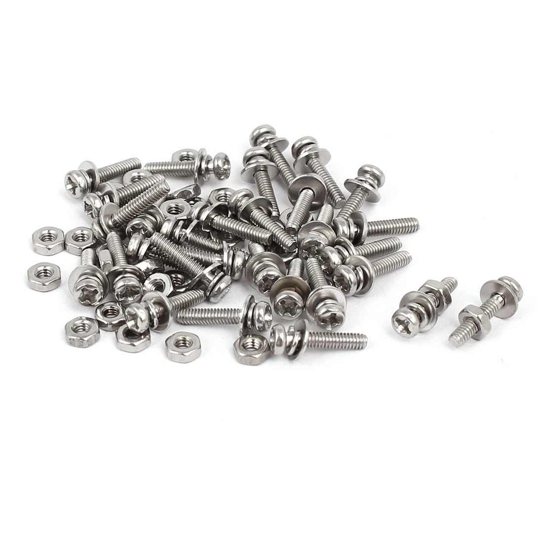 6 M3.5x9.5mm Stainless Steel Phillips Round Pan Head Self Tapping 6 M3.5x9.5mm Stainless Steel Phillips Round Pan Head Self Tapping