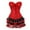 Red, variant on Medieval Corset Dresses for Women Waist Cincher Bustier Dress Vintage Victorian Dress Lace Up Dress Evening Party Mini Dresses Blue