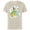 Natural, variant on Disney Princess Tiana & Cinderella Graduation Class of 2024 - Short Sleeve Cotton T-Shirt for Adults - Customized-Natural
