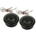 thumbnail image 1 of OUNONA 2Pcs Loudspeaker Tweeters For Car Enthusiasts High Power Titanium Film 5.3X5.3X0.9In, 1 of 8