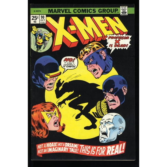 X-Men #90 NM- 9.2 Cyclops Appearance! Jean Grey! Comic Book