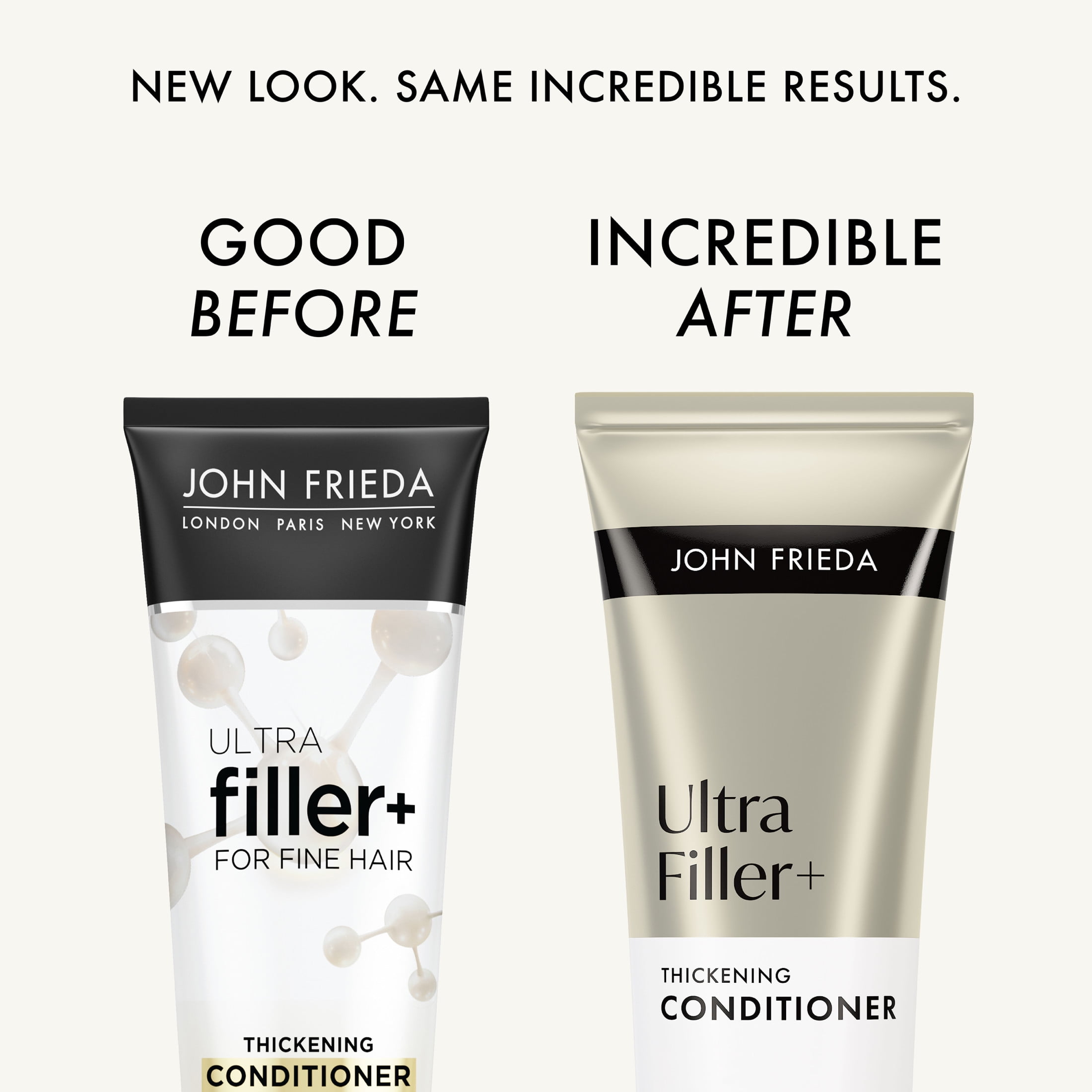John Frieda ULTRAfiller+ Thickening Conditioner, Hair Thickening Conditioner for Fine Hair, 10 fl oz