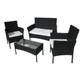 thumbnail image 1 of Juego 4 Pzas Para Exterior E Interior De Rattan Jardin Playa, 1 of 3
