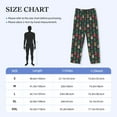 thumbnail image 4 of Lsque Christmas Trees And Houses Print Men's Pajama Pants, Lounge Pant - Comfortable Home Wear,Elastic Waistband, Stylish Design-X-Large, 4 of 9
